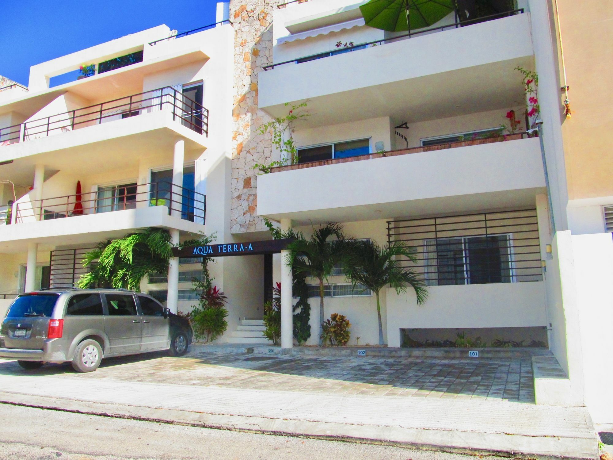 Aqua Terra - Quiet Condo For 4 Playa del Carmen Exteriör bild