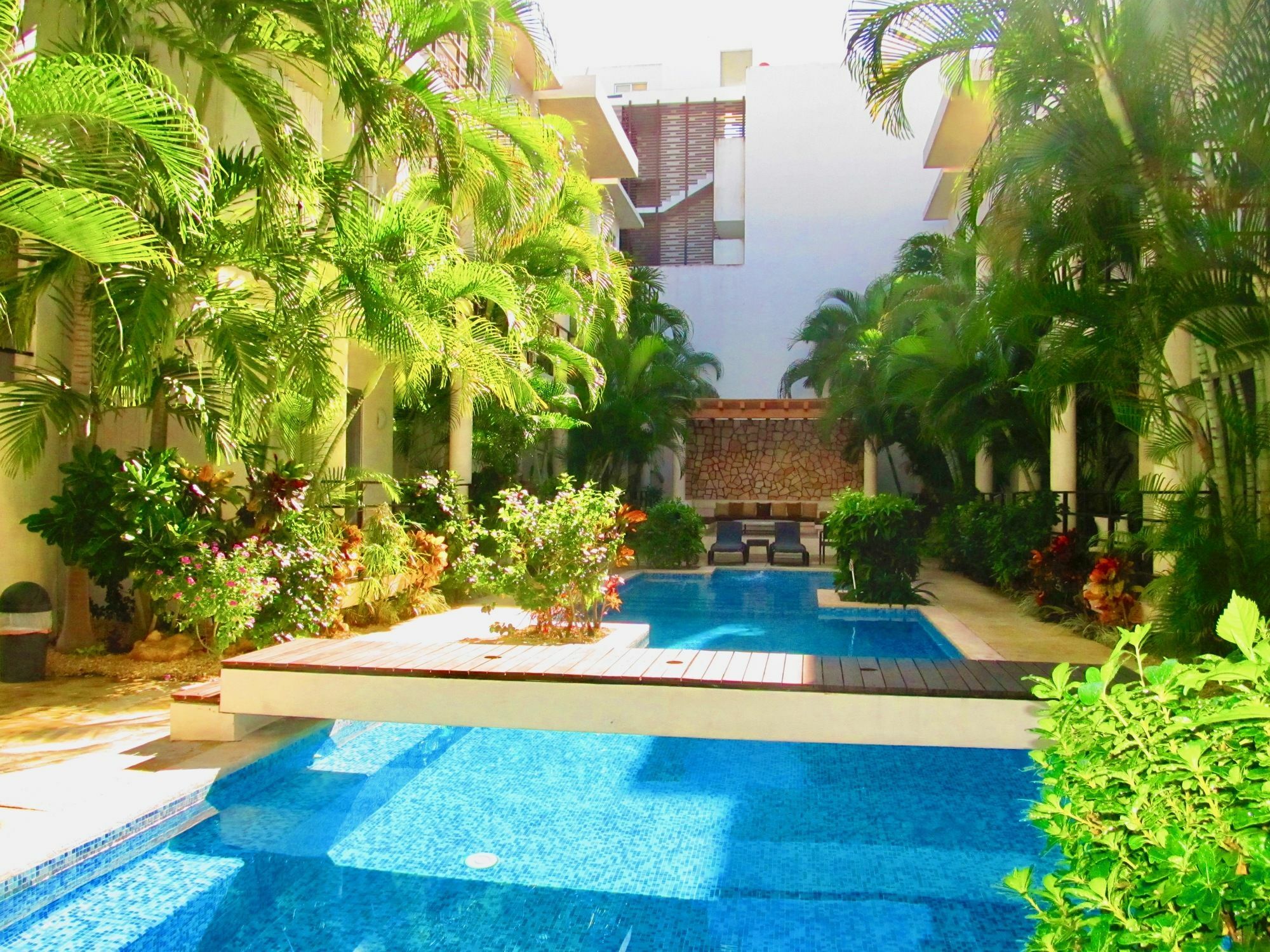 Aqua Terra - Quiet Condo For 4 Playa del Carmen Exteriör bild